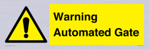 Warning Automated Gate
